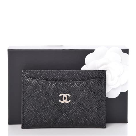 black chanel cardholder|Chanel card holder cheap.